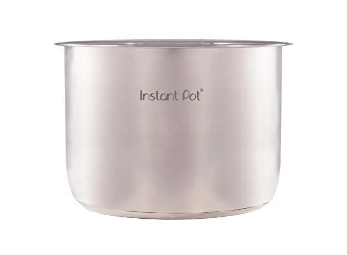 Genuine Instant Pot Stainless Steel Inner Cooking Pot 8 Quart & Ceramic Non  Stick Interior Coated Inner Cooking Pot 8 Quart