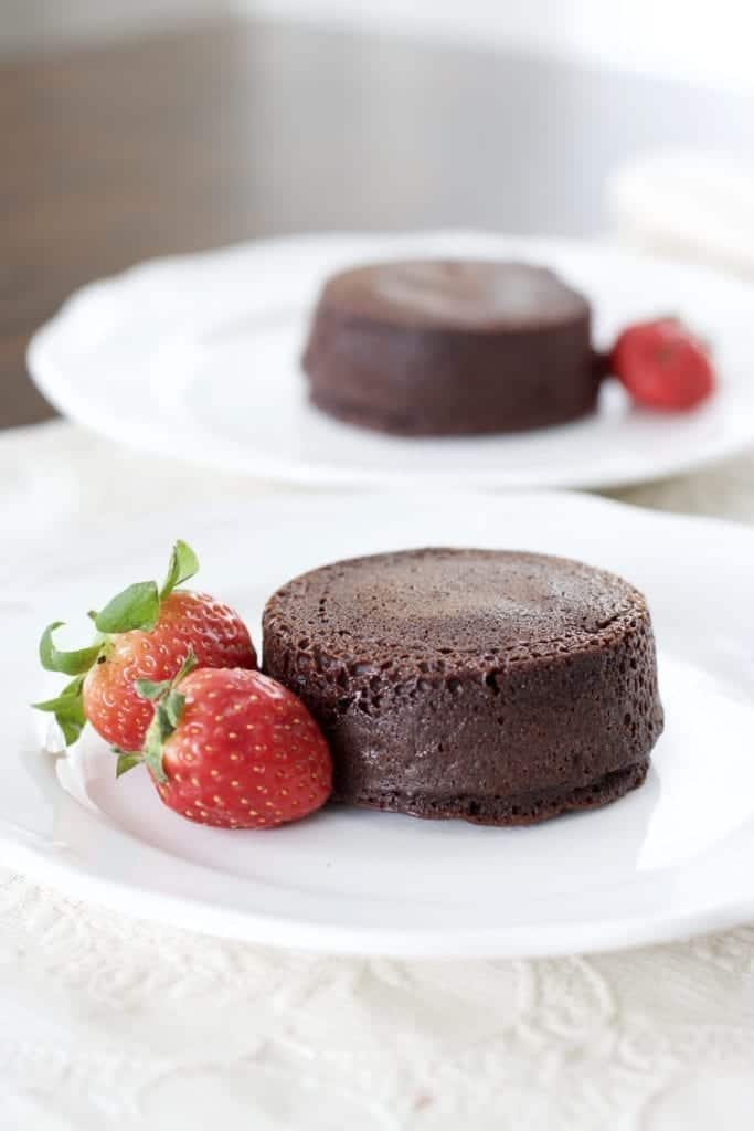 Instant Pot Chocolate Lava Cakes for Two are a Perfect Valentine's Day Dessert