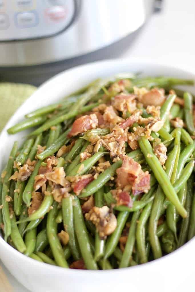 Instant Pot BAcon Green Beans