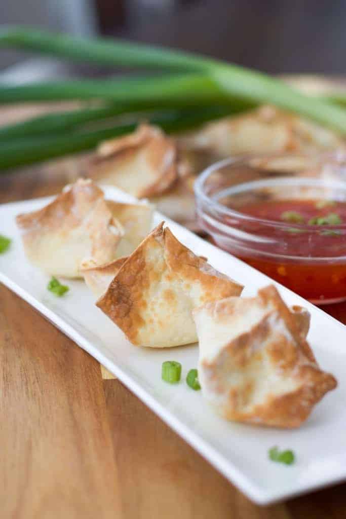 Air Fryer Cream Cheese Wontons