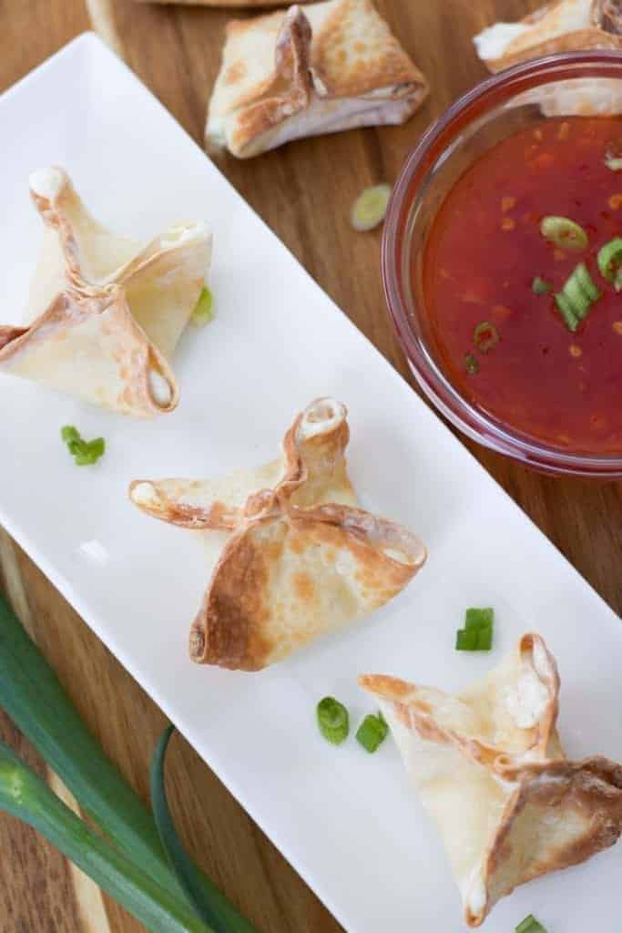 Air Fryer Cream Cheese Wontons