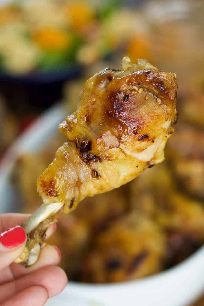 Instant Pot Chicken Legs from Fresh or Frozen Teriyaki, Buffalo, BBQ, etc