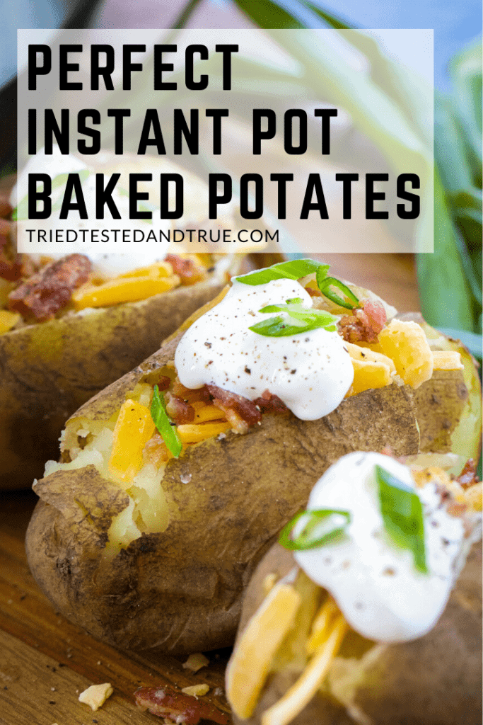 easy instant pot baked potatoes