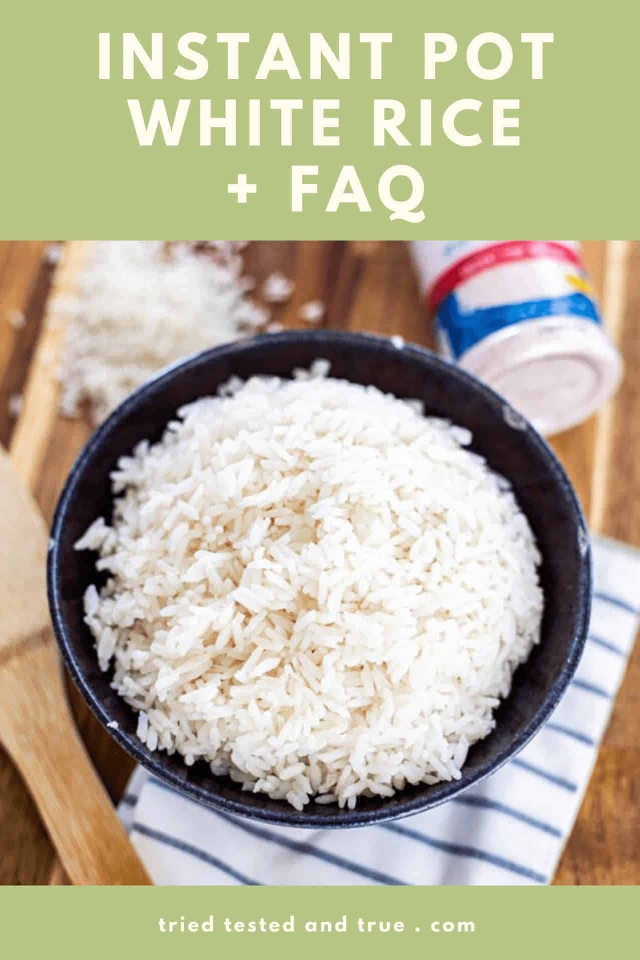 How to Make 7 Kinds of Instant Pot Rice Perfect Rice Every Time!