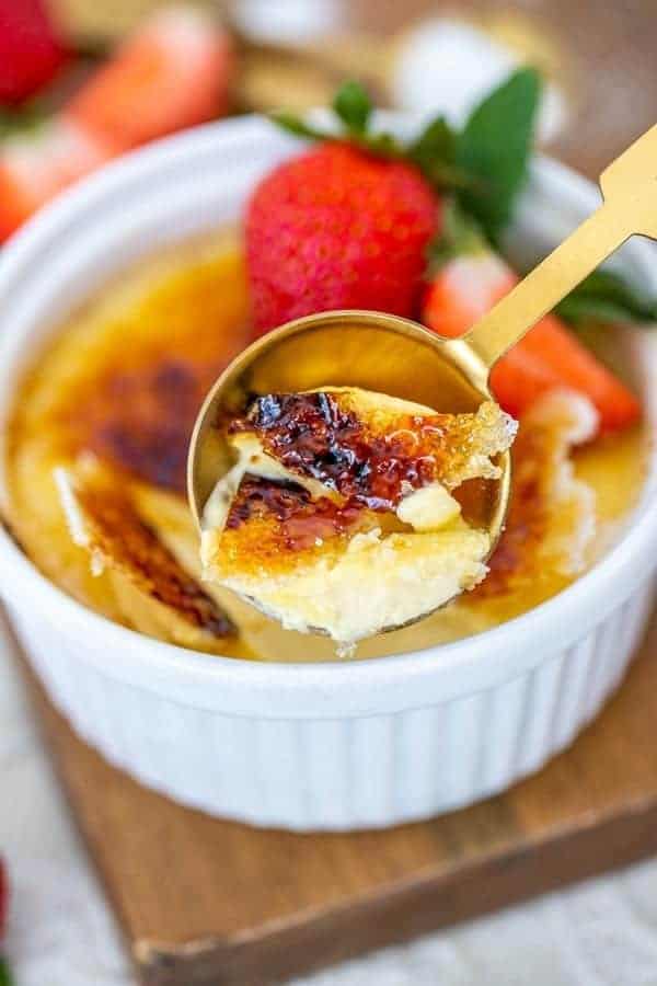 cracked creme brulee