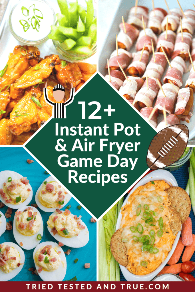 12+ Instant Pot air fryer game day recipes compilation