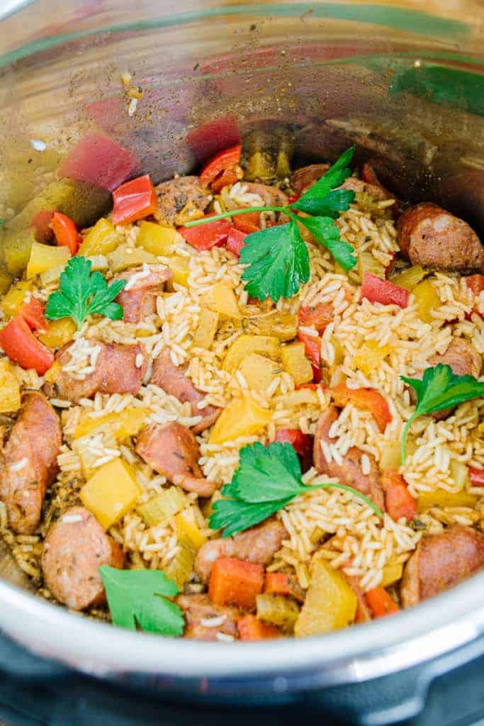 Instant pot cajun sausage and rice new arrivals