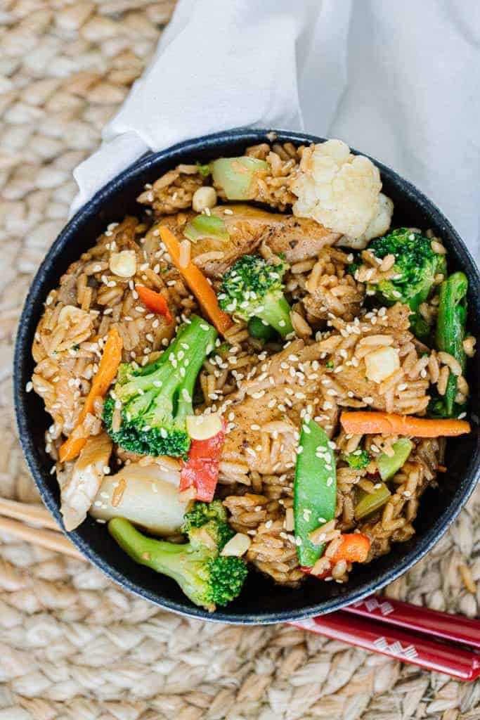 Teriyaki Instant Pot Rice - (stovetop instructions included) - A Virtual  Vegan