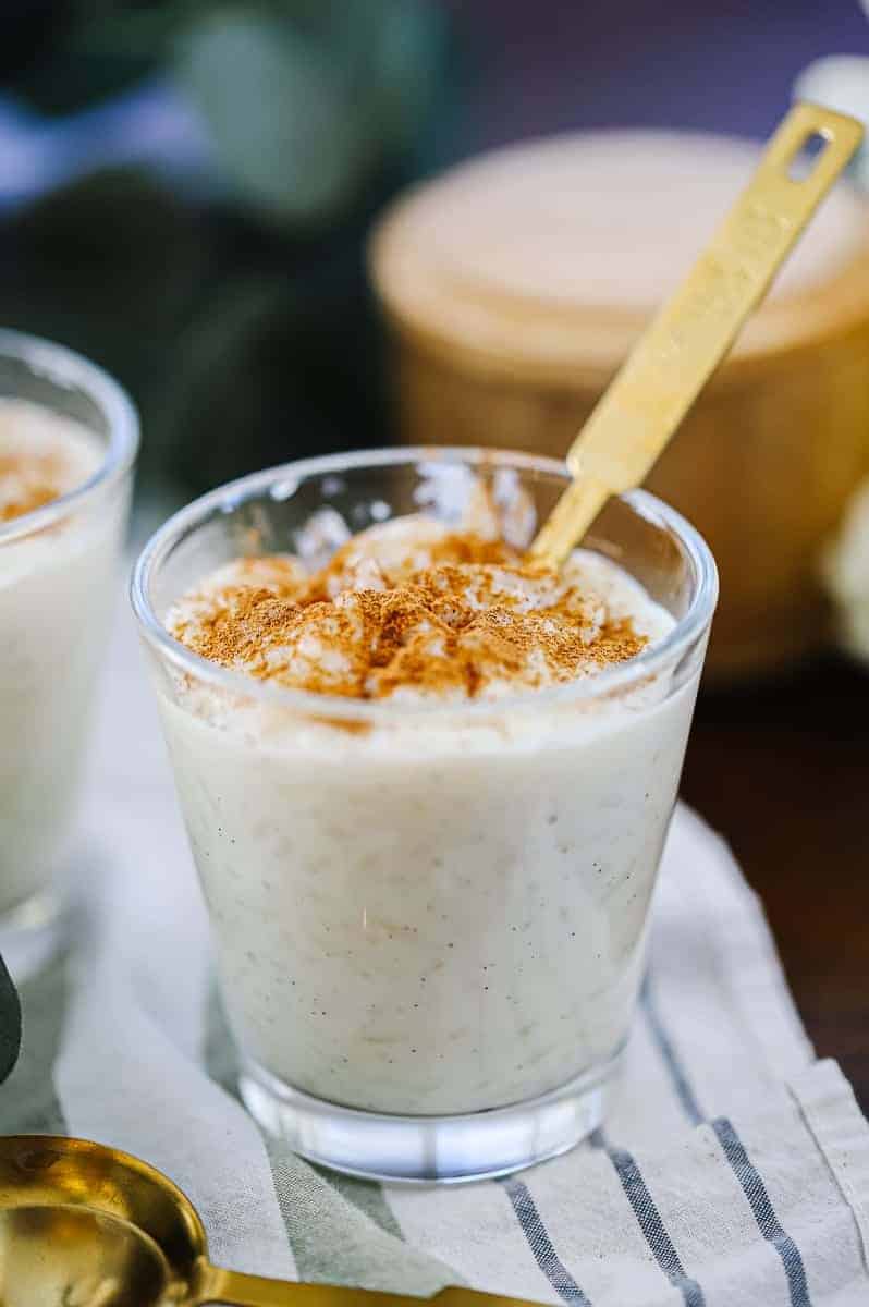 Instant Pot Vanilla Bean Rice Pudding 