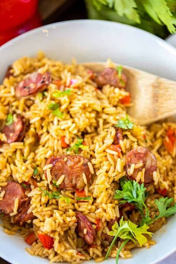 Instant pot 2024 kielbasa and rice