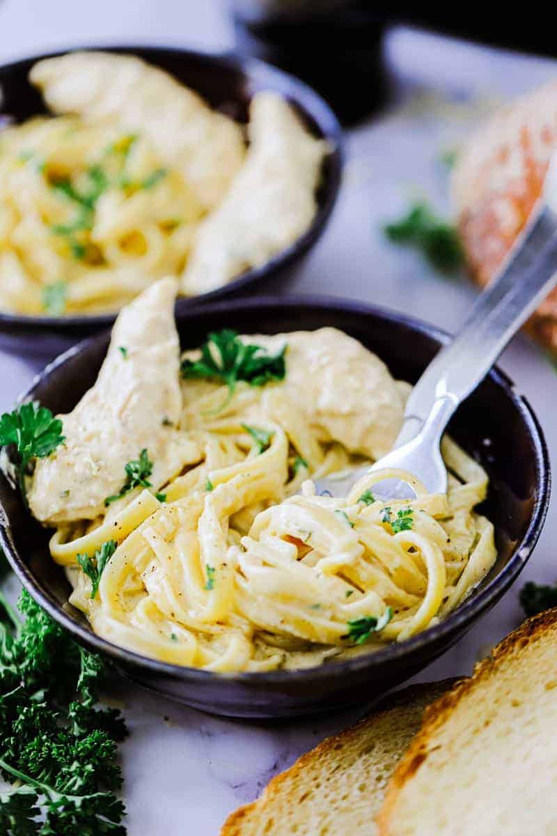 Instant pot frozen chicken alfredo with jar discount sauce