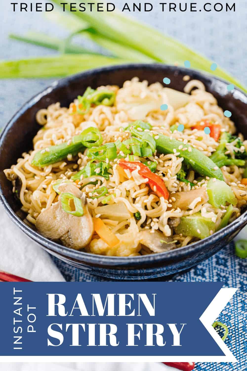 Instant Pot Ramen Stir Fry Instant Ramen into a CHEAP Fancy Meal!