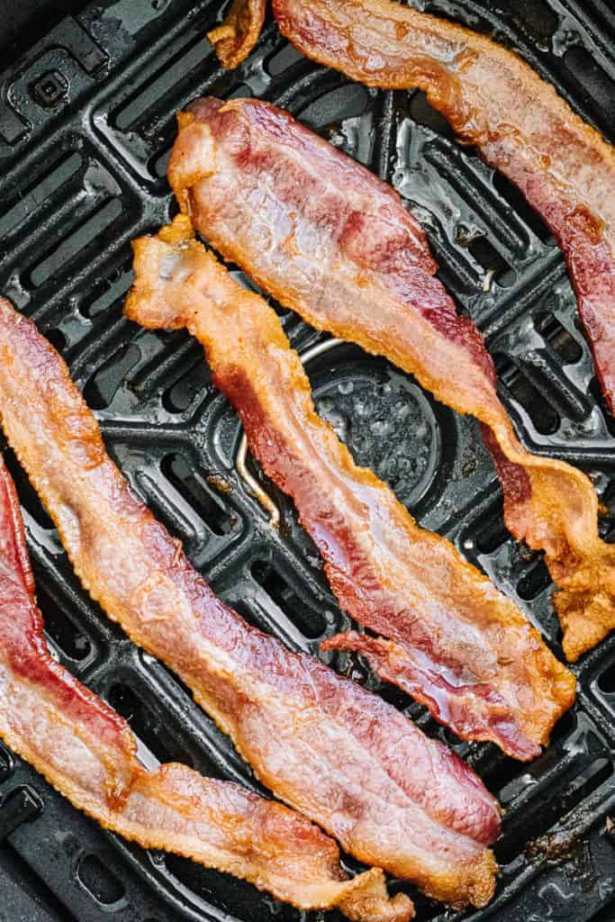 Cooking Bacon in an Air Fryer - Whole Lotta Yum