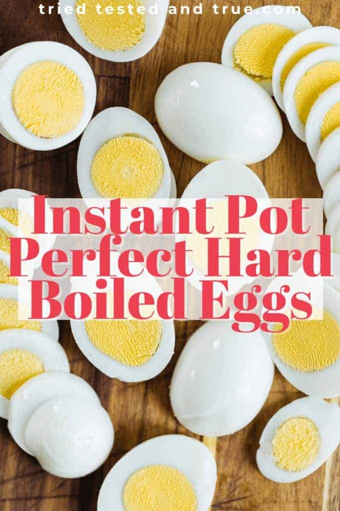 Instant Pot perfect hard boiled eggs