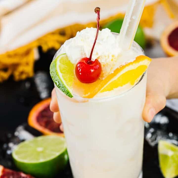 Simple Orange Coconut Cream Soda