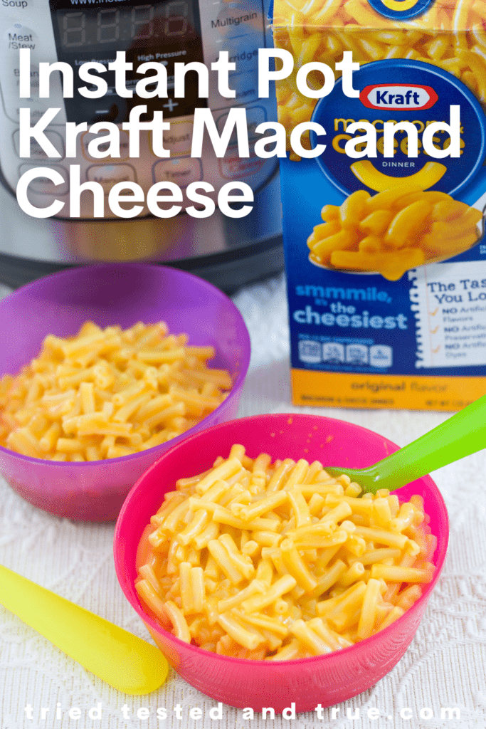 Instant pot kraft mac 2025 and cheese 2 boxes